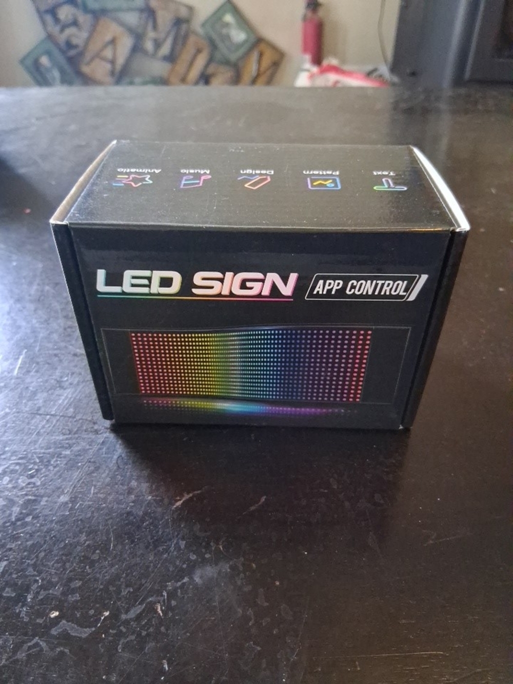 LED Sign App Control - Multicolor LED Display Taxi, Window